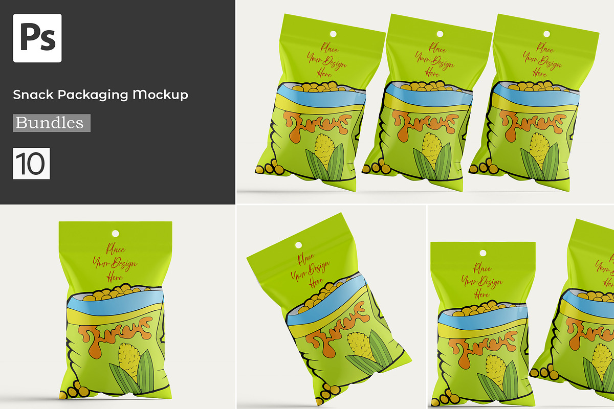 Packaging Mockup Bundle Collection, a Packaging Mockup by Ambo Ampeng (Photo 1 of 11)