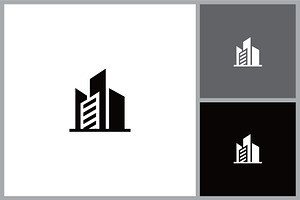 Modern Abstract Building Symbol, a Branding & Logo Template by quadrazo