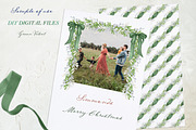 Forest Green Velvet Bow Christmas, a Graphic by LABFcreations (Thumbnail 2 of 4)