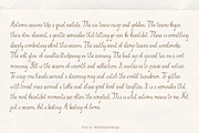 Whimsical Cozy Hand Written Font, a Handwritten Font by whiteheartdesign (Thumbnail 5 of 13)