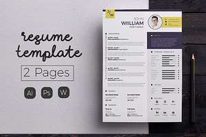 Creative Resume & CV Template