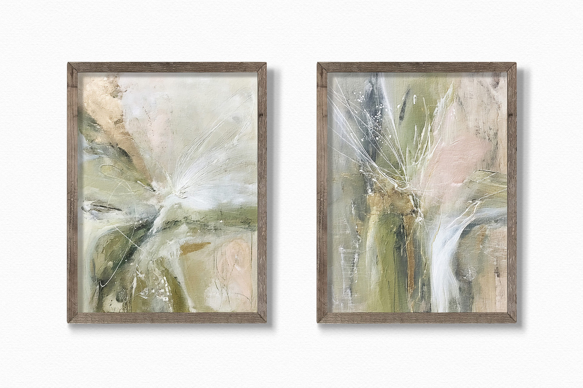 Delicate Moss Abstracts, a Decorative Illustration by rileyBgraphics (Photo 3 of 7)