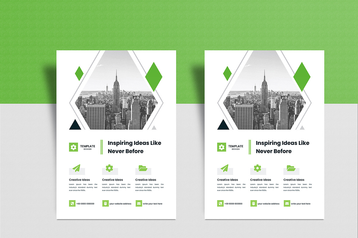 Minimal Clean Business Flyer Design, a Flyer Template by mijli (Photo 15 of 19)