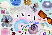 Enchanted Junk Drawer Collage Kit, an Object Graphic by Mystik Vision (Thumbnail 5 of 6)