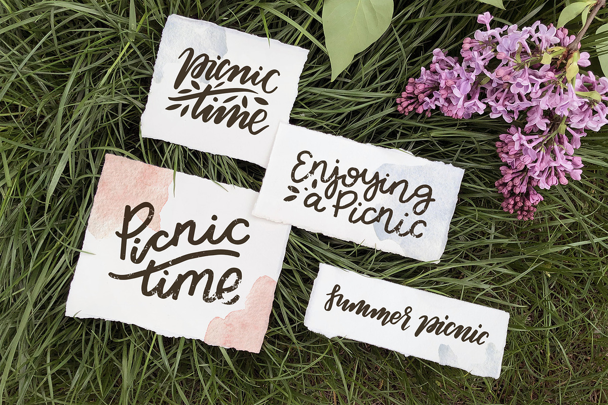 Picnic Time - Illustrations Set, a Food Illustration by Julia M. Watercolor (Photo 13 of 16)