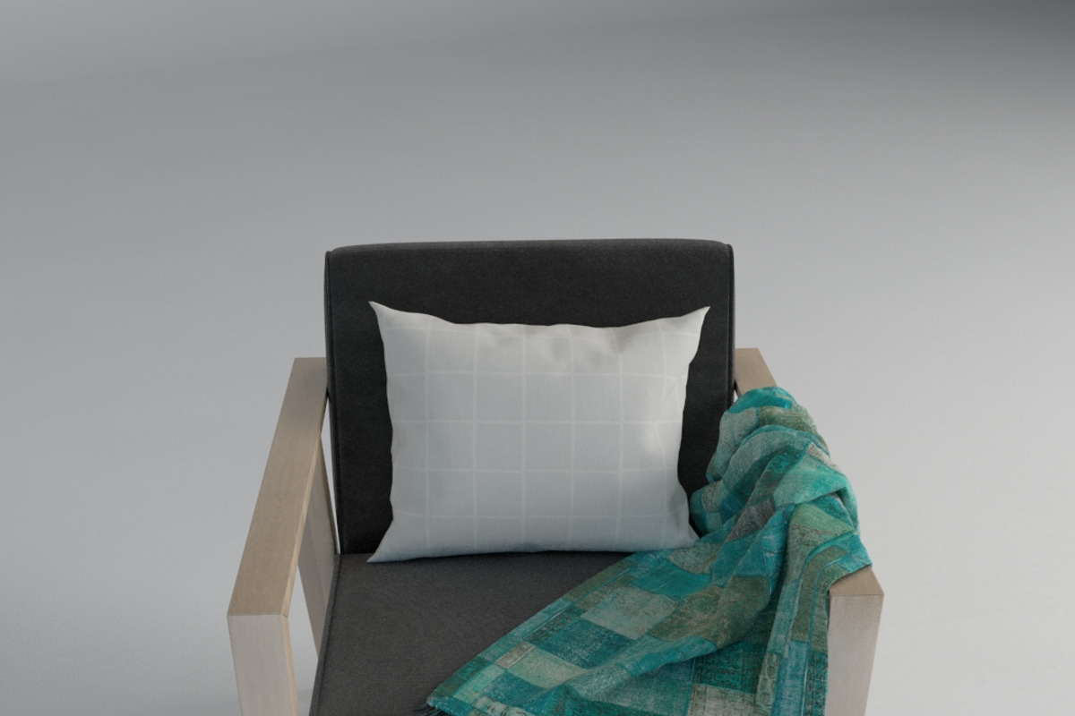 Ikea Ekenaset Chair, a Furniture 3D Model by NOMODOL (Photo 5 of 7)