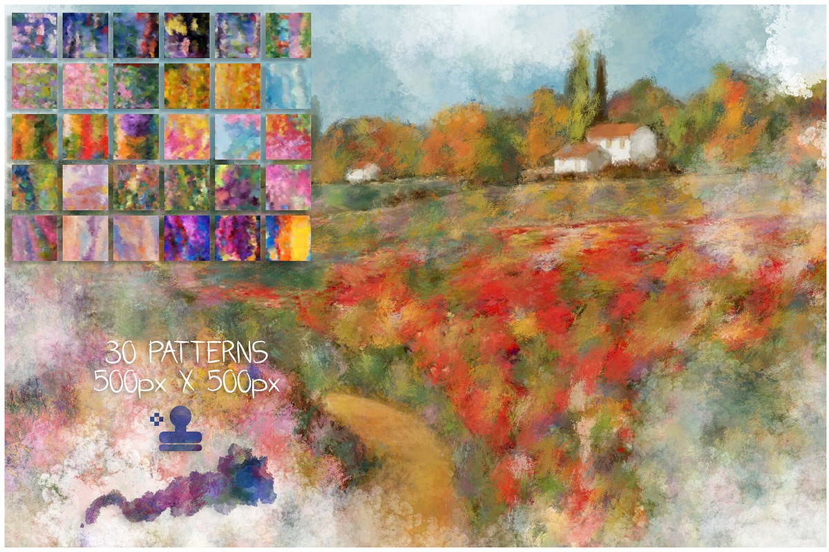 Impressionism Photoshop Brushes, a Brushes & More by FaeryDesign (Photo 2 of 3)