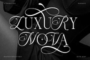 Luxury Nova a Elegant Serif Font, a Serif Font by RantautypeStudio (Thumbnail 1 of 19)