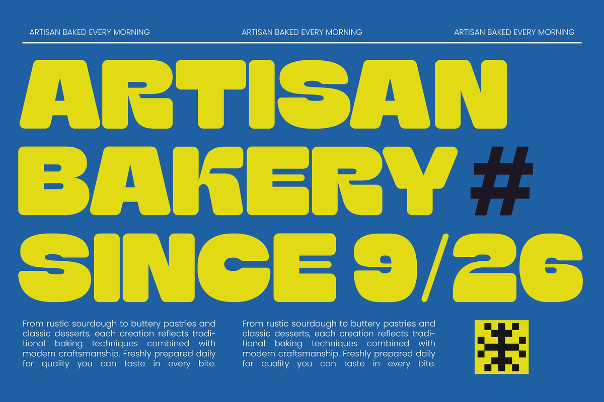 Broken Stroke New Bold Display Sans, a Sans Serif Font by timelesstype.co (Photo 6 of 10)