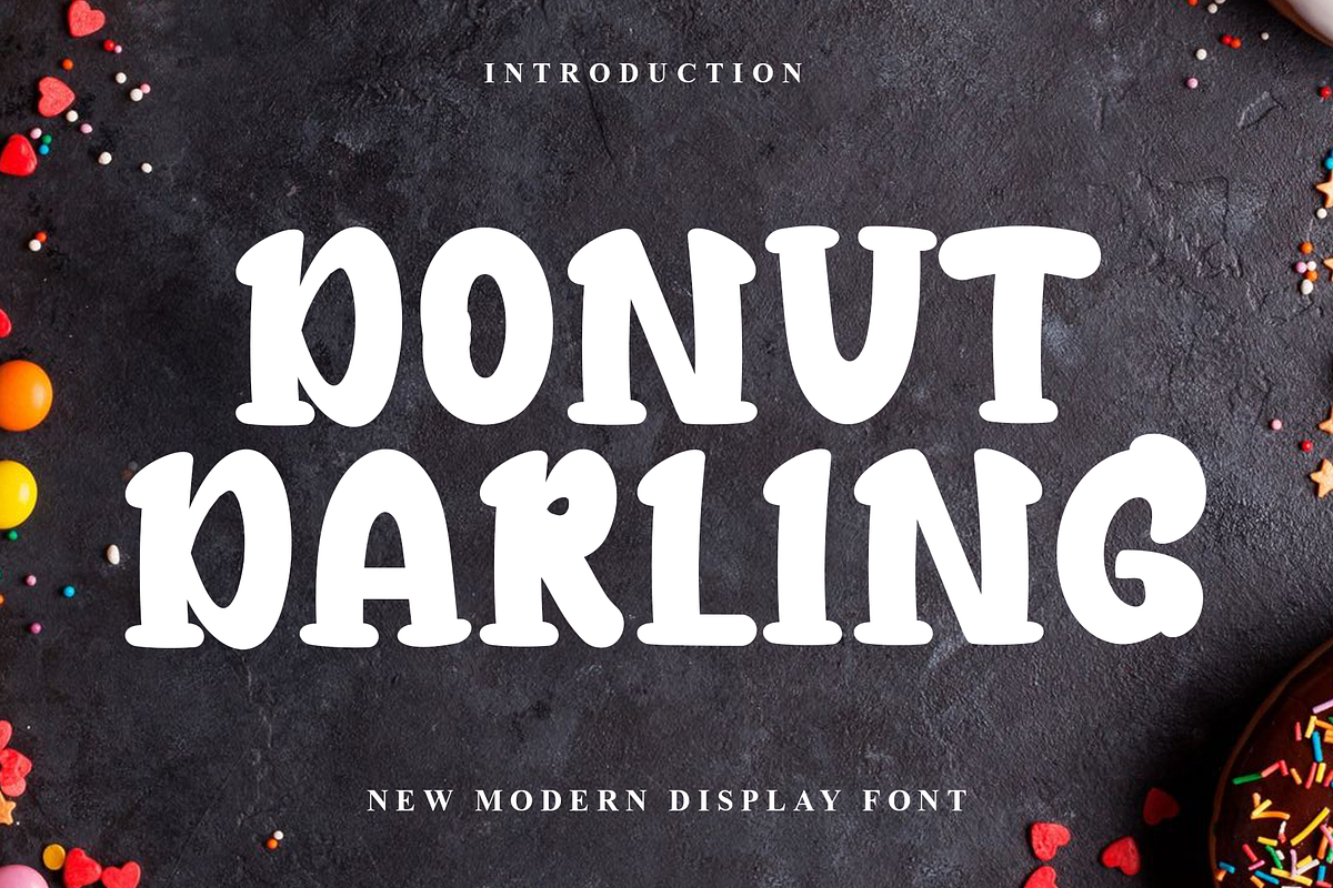 Donut Darling, a Script Font by InermediaSTUDIO (Photo 1 of 8)