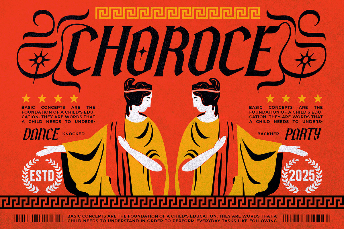 Trust Parade Typeface, a Blackletter Font by alit design (Photo 15 of 17)