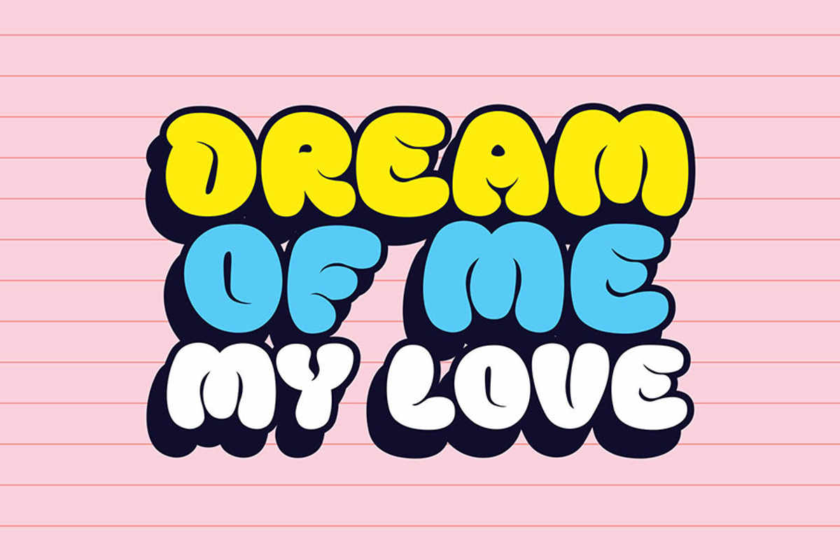 COCO MILK - A Cute Funny Font, a Slab Serif Font by nIznaztype (Photo 4 of 6)