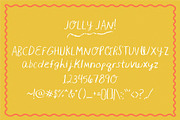 Jolly Jan • Crayon Handlettered Font, a Font by Becky Simpson (Thumbnail 13 of 15)