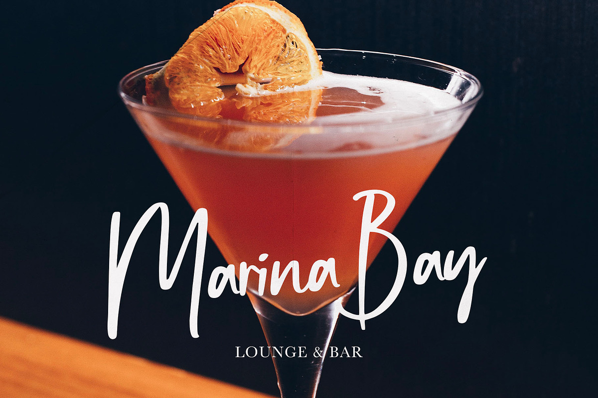 Beach Cabana Signature Font, a Font by ReveryWorks (Photo 5 of 21)