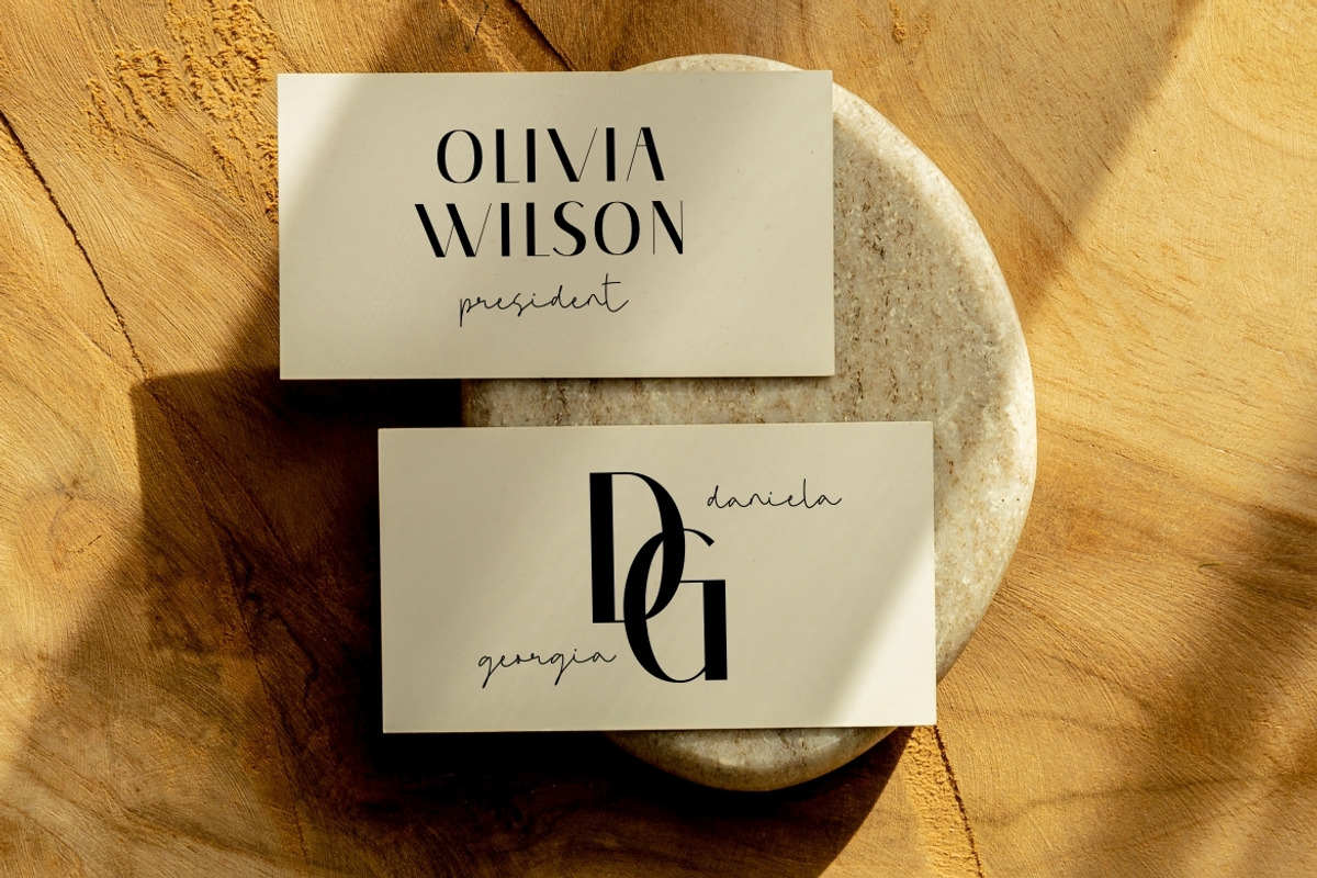 Vogluxe Font Duo, a Sans Serif Font by Glyphminds Studios (Photo 7 of 10)