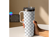 Travel Cup Mock-up for Branding, a Product Mockup by MockupWizard (Thumbnail 3 of 5)