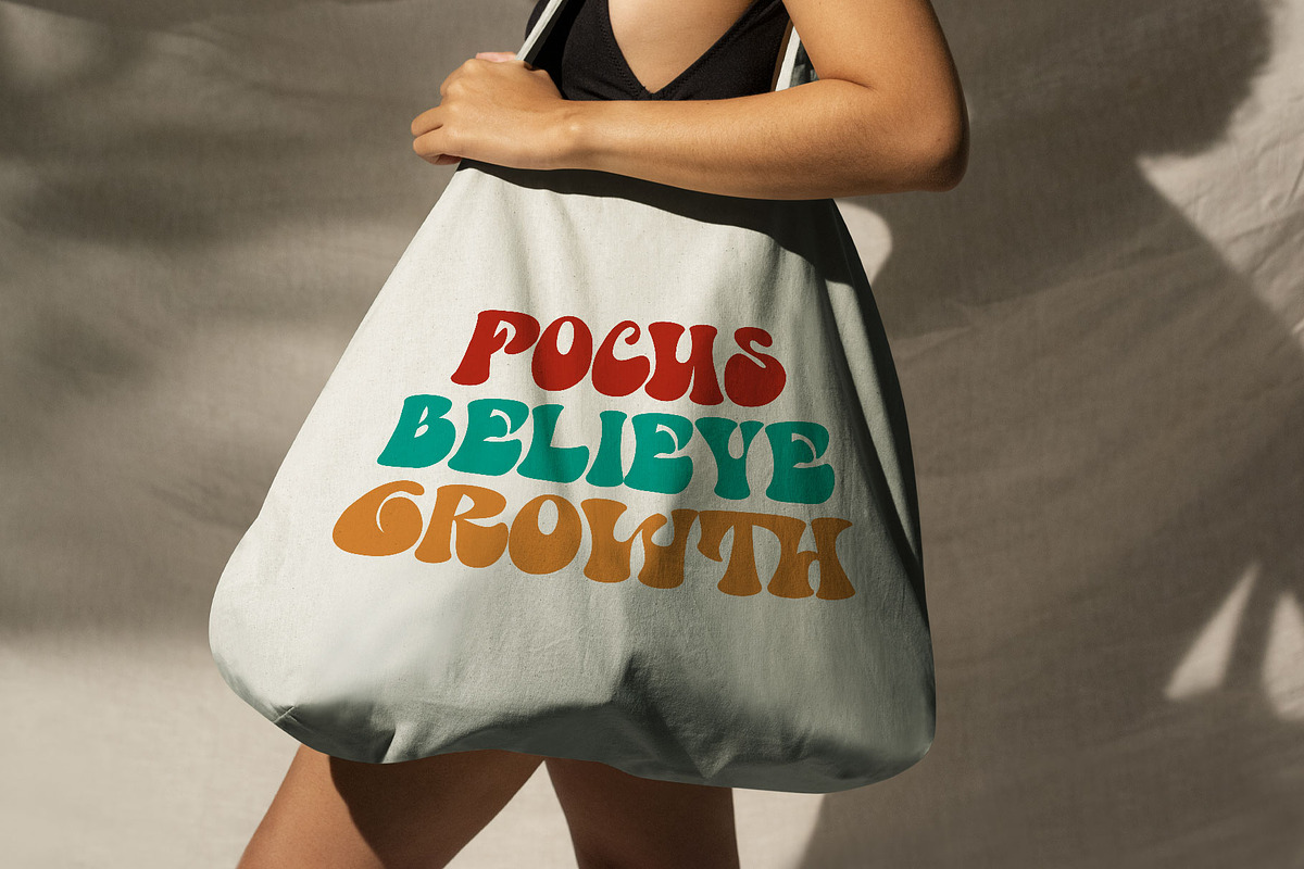Super Dance Groovy Font, a Slab Serif Font by RantautypeStudio (Photo 3 of 15)