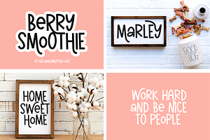 Handwritten Font BUNDLE