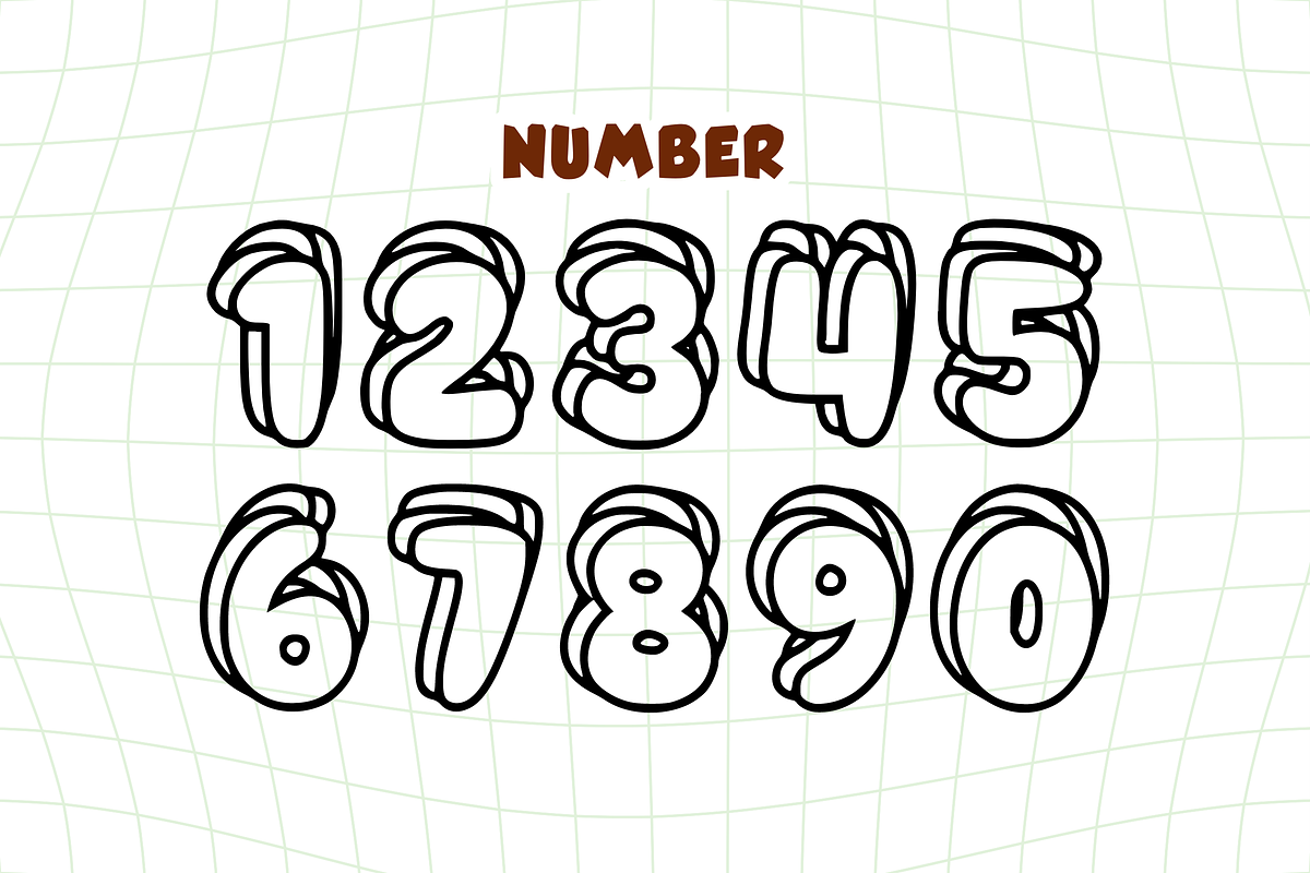 Kids Joy - Display Font Kids, a Font by KiddoGlyphs Studio (Photo 3 of 3)
