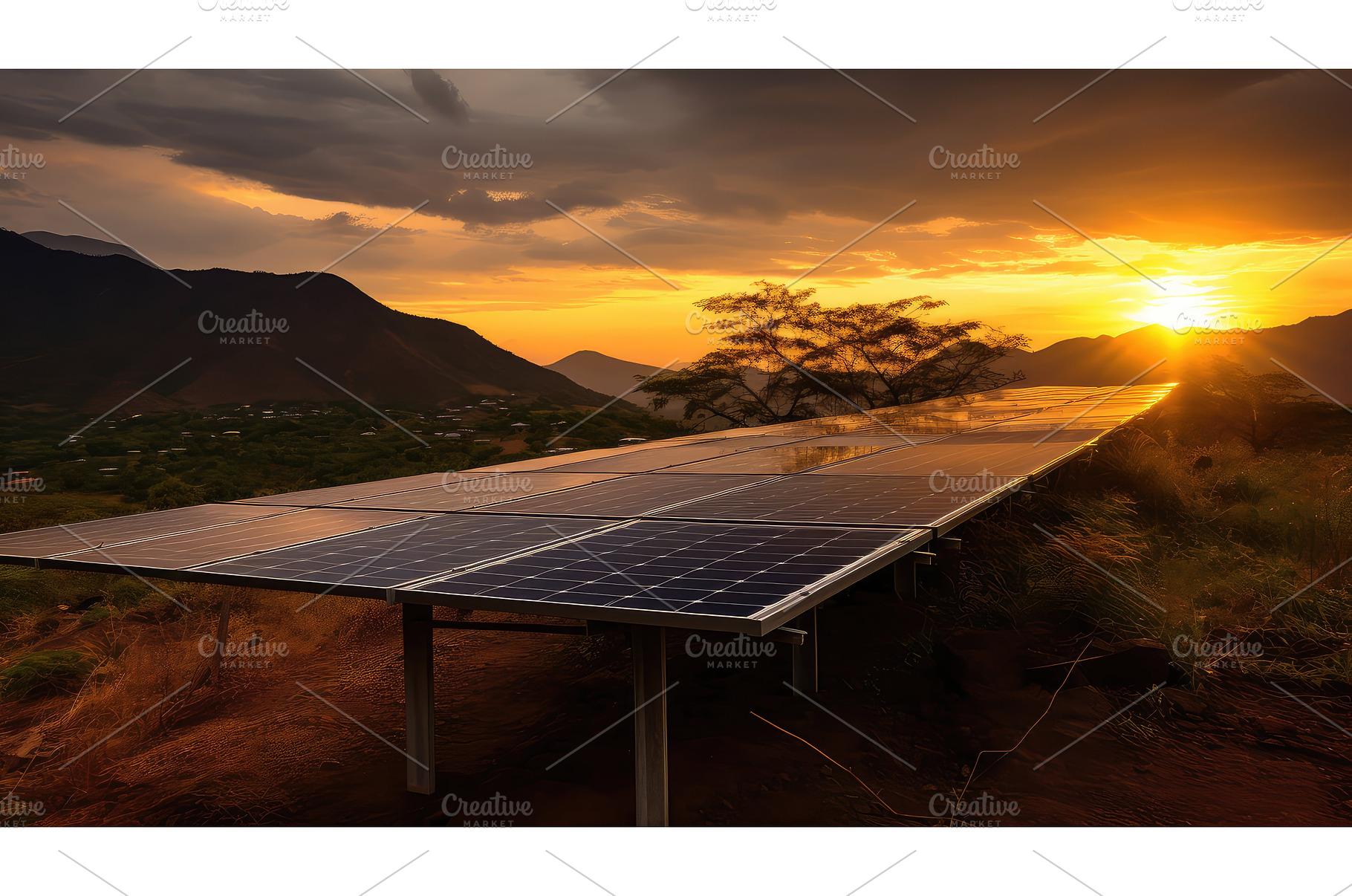 electricity solar panel sun ai, a Technology Photo by pikepicture