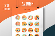 Autumn Activity Icons, an Icon by Foxyard studio (Thumbnail 1 of 3)