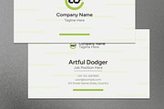 Modern Business Card Design, a Business Card Template by MightyDesign (Thumbnail 5 of 8)
