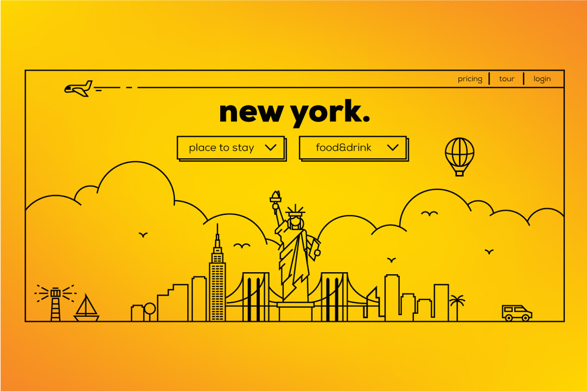 50 Famous Cities Landing Page, a Templates & Theme by Kursat Unsal (Photo 4 of 4)