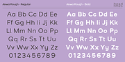 Akwa Rough, a Sans Serif Font by HeadFirst (Thumbnail 8 of 17)