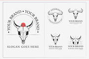 Set Vintage Brand Logos, a Templates & Theme by studiogstock (Thumbnail 2 of 5)