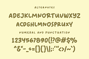 Picknick - Handwritten Display Font, a Handwritten Font by overlaytemplates (Thumbnail 5 of 6)