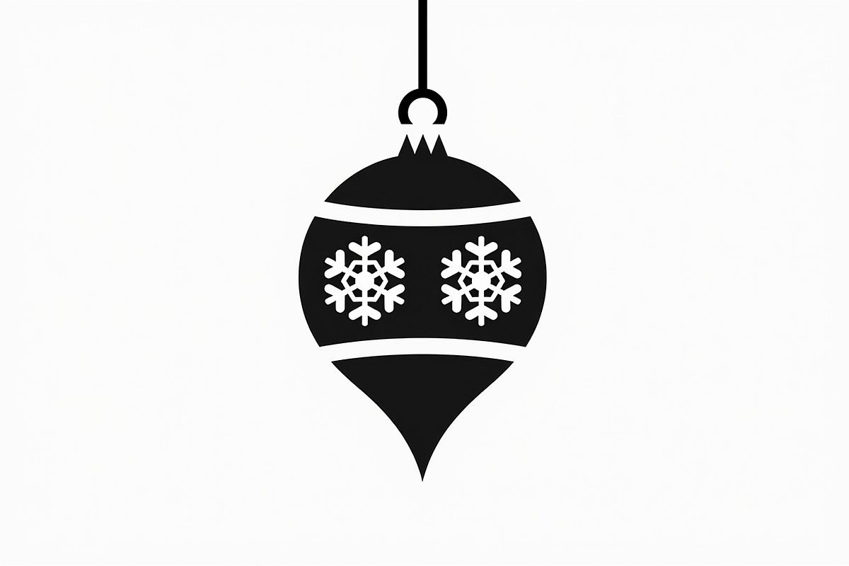 Christmas Laser Cut Ornament Bundle, a Graphic by Designer_Momina (Photo 5 of 16)