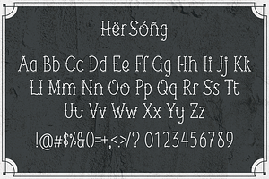 Her Song Font