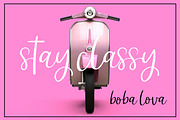 Boba Lova, a Script Font by AMINMARIO (Thumbnail 10 of 12)