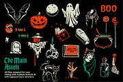 Halloween Madness Graphic Stocks, an Illustration by ARQAM Studio (Thumbnail 2 of 9)