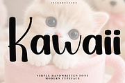 Kawaii, a Handwritten Font by InermediaSTUDIO (Thumbnail 1 of 7)