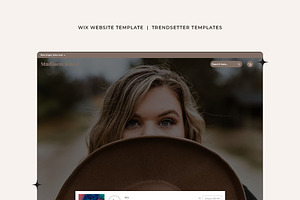 Madison Wix Website Template