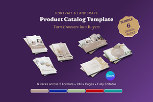 Product Catalog 3 Packs in 2 Formats