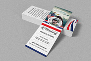 Funeral Bookmark for Army Military, an Invitation Template by SmmrDesign (Thumbnail 1 of 2)