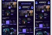 Technology Agency Landing Page, a Landing Page Template by SquidPixey (Thumbnail 5 of 5)