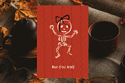 Autumn Halloween hand drawn set, a Seasonal Illustration by Madiwaso (Thumbnail 8 of 12)