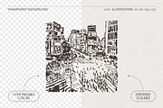 Tokyo Streets Crossing Sketches, a Work Illustration by TheMountBirdStudio (Thumbnail 2 of 7)