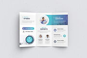Business Tri-Fold Brochure Template, a Brochure Template by Creativity-Design (Thumbnail 3 of 4)