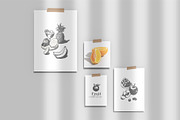 275+ Fruits & Berries Illustrations, a Food Illustration by La Petite Line Art (Thumbnail 2 of 11)
