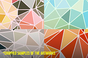 Triangle Mesh Textures Pack, a Texture Graphic by fukomoku (Thumbnail 6 of 9)