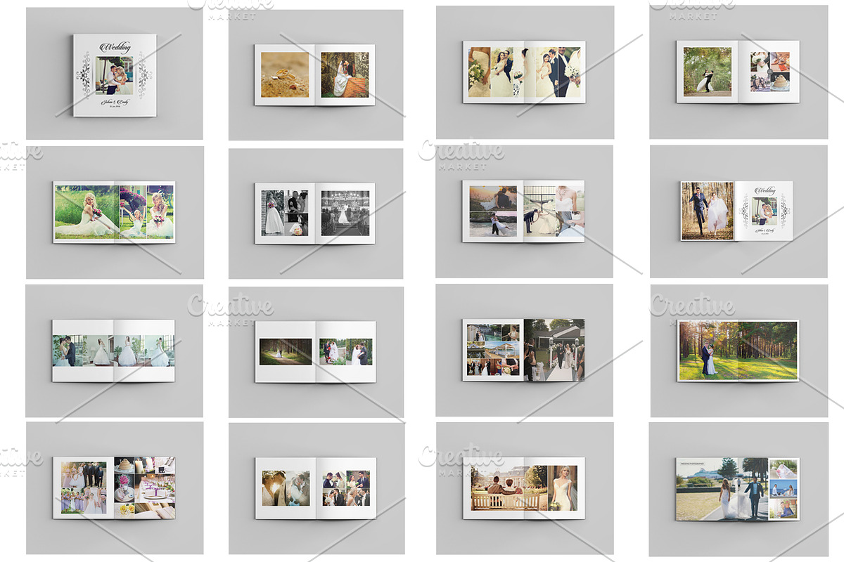 Wedding Photo Album Template-V485, a Brochure Template by Template Shop (Photo 1 of 17)