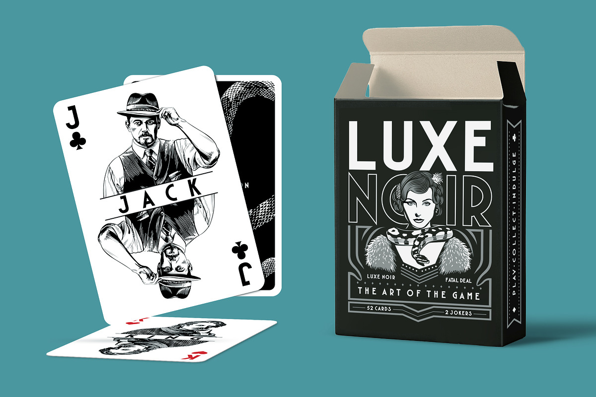 Art Deco Playing Cards Biz in a Box, a Branding & Logo Template by vatesdesign (Photo 6 of 10)