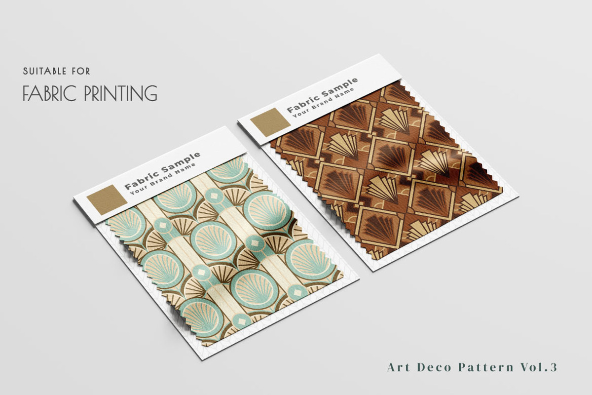 Art Deco Pattern, a Pattern Graphic by Bewalrus Studio (Photo 7 of 9)