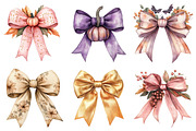 Autumn Coquette Bows Clipart, an Illustration by Daily.Designs (Thumbnail 2 of 5)