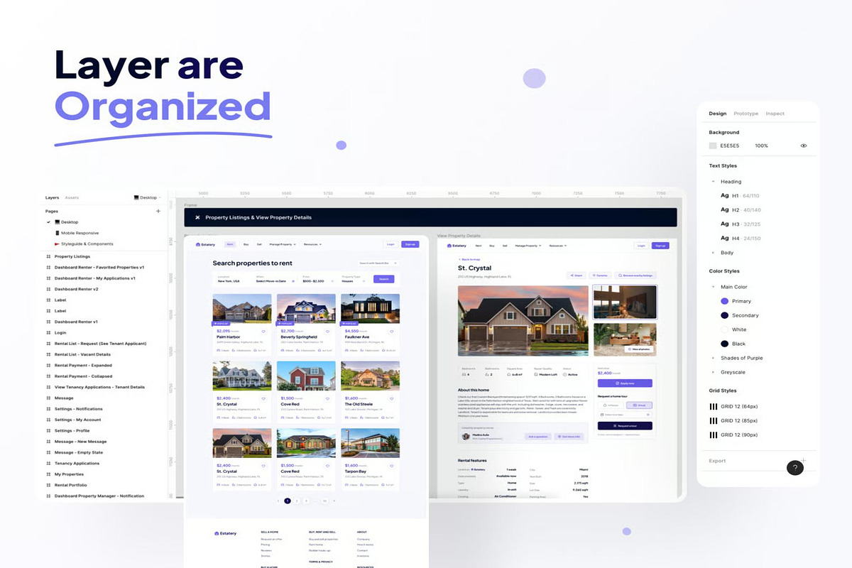 Estatery - Real Estate SaaS Web UI, an UI Kit Template by Creative Perspective (Photo 8 of 8)