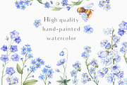 SALE! Blue Fairy Tale, a Decorative Illustration by Irina Diasli (Thumbnail 2 of 10)